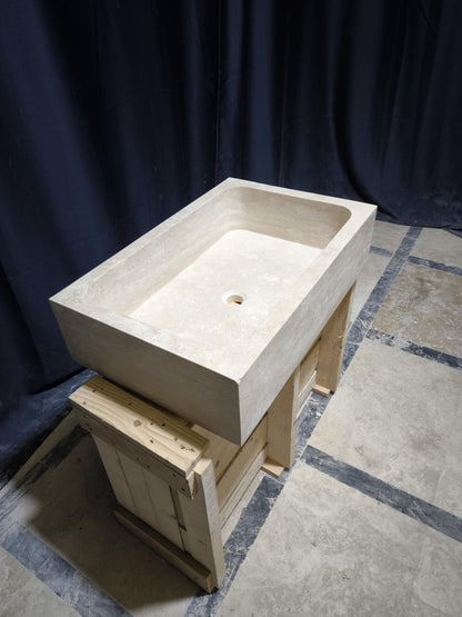 Travertine Sink