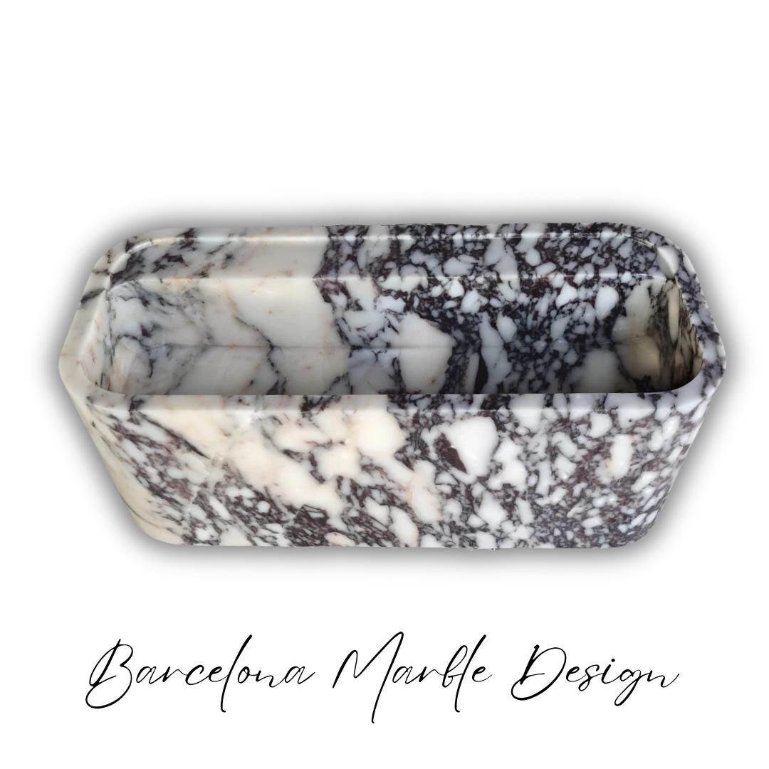 Calacatta Viola Marble Sink