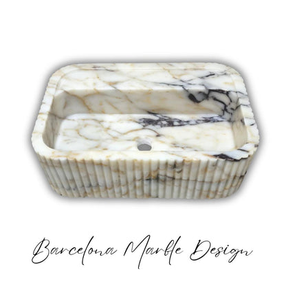 Calacatta Gold Marble Sink
