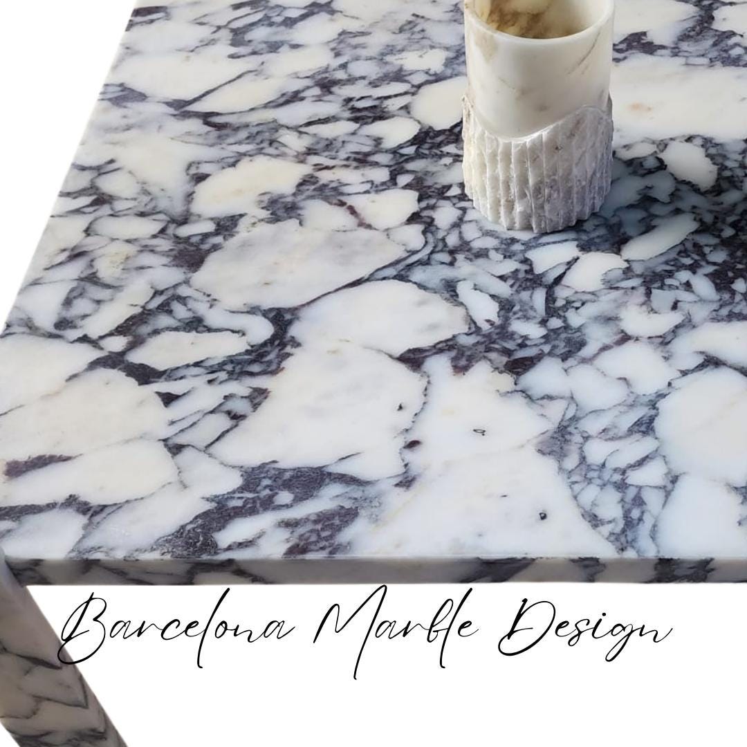 Calacatta Viola Marble Coffee Table