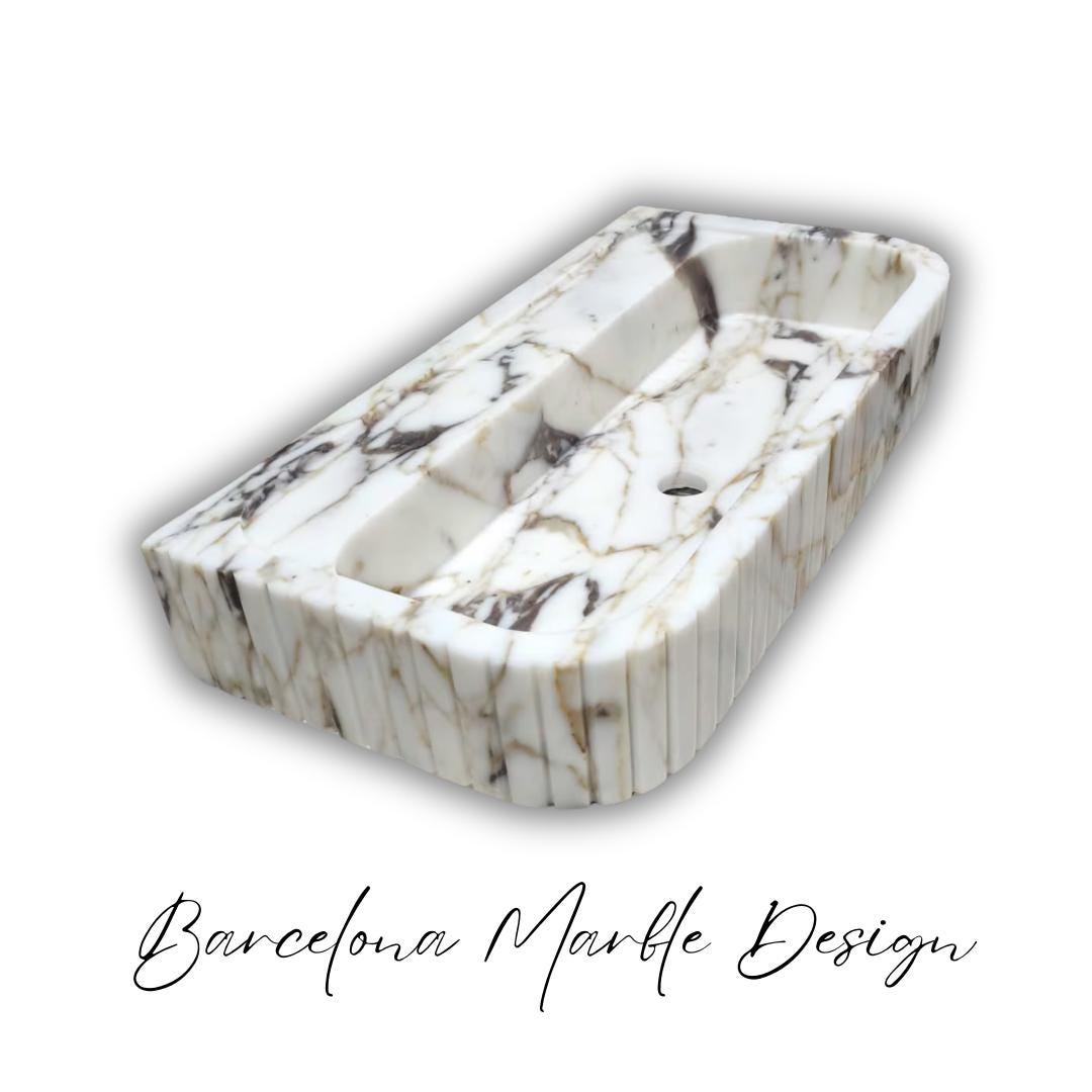 Calacatta Gold Marble Sink