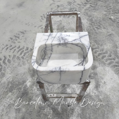 Lilac Marble Sink