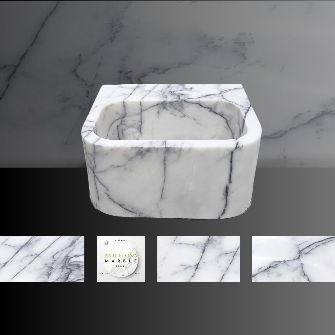 Lilac Marble Sink