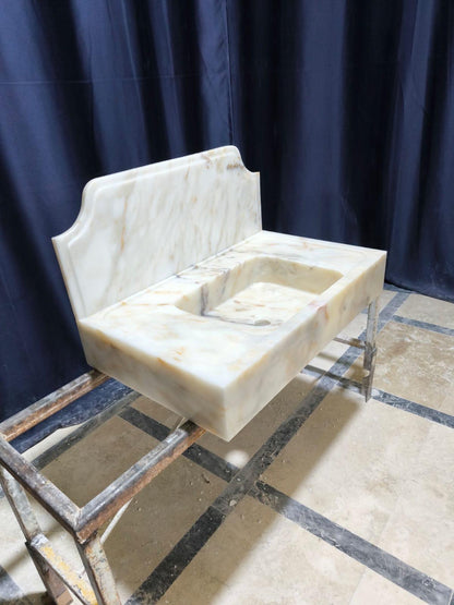 Calacatta Gold Marble Sink
