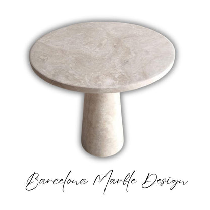 Travertine Plinth Coffee Table