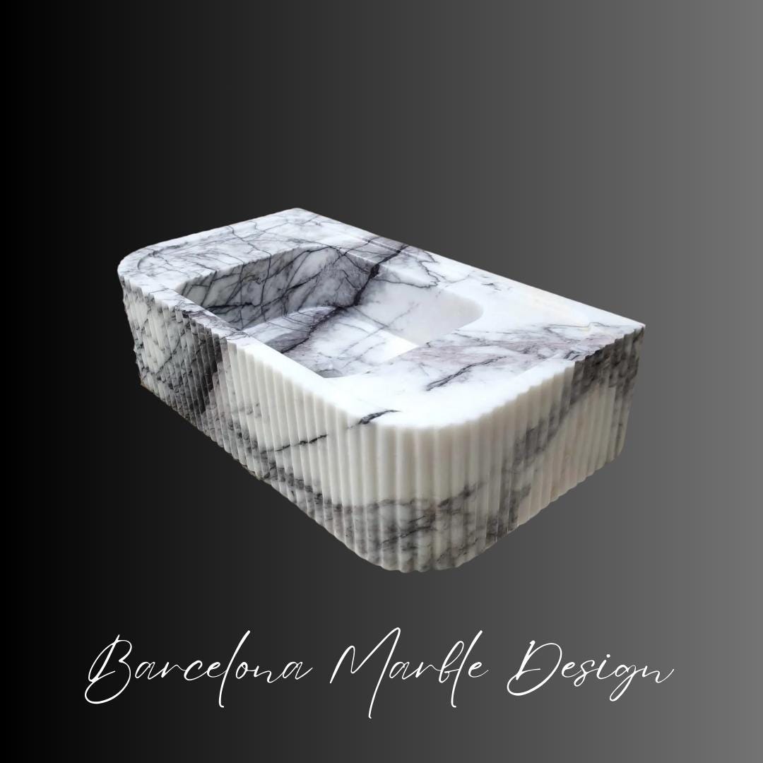 Lilac Marble Sink