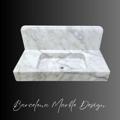 Calacatta Gold Marble Sink