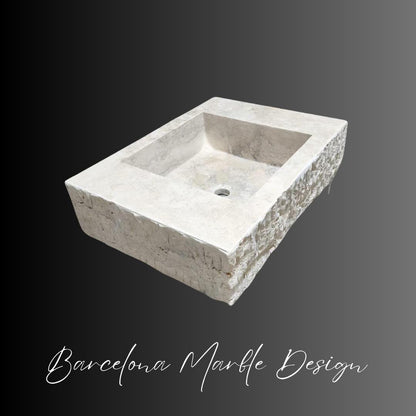 Custom Travertine Sink