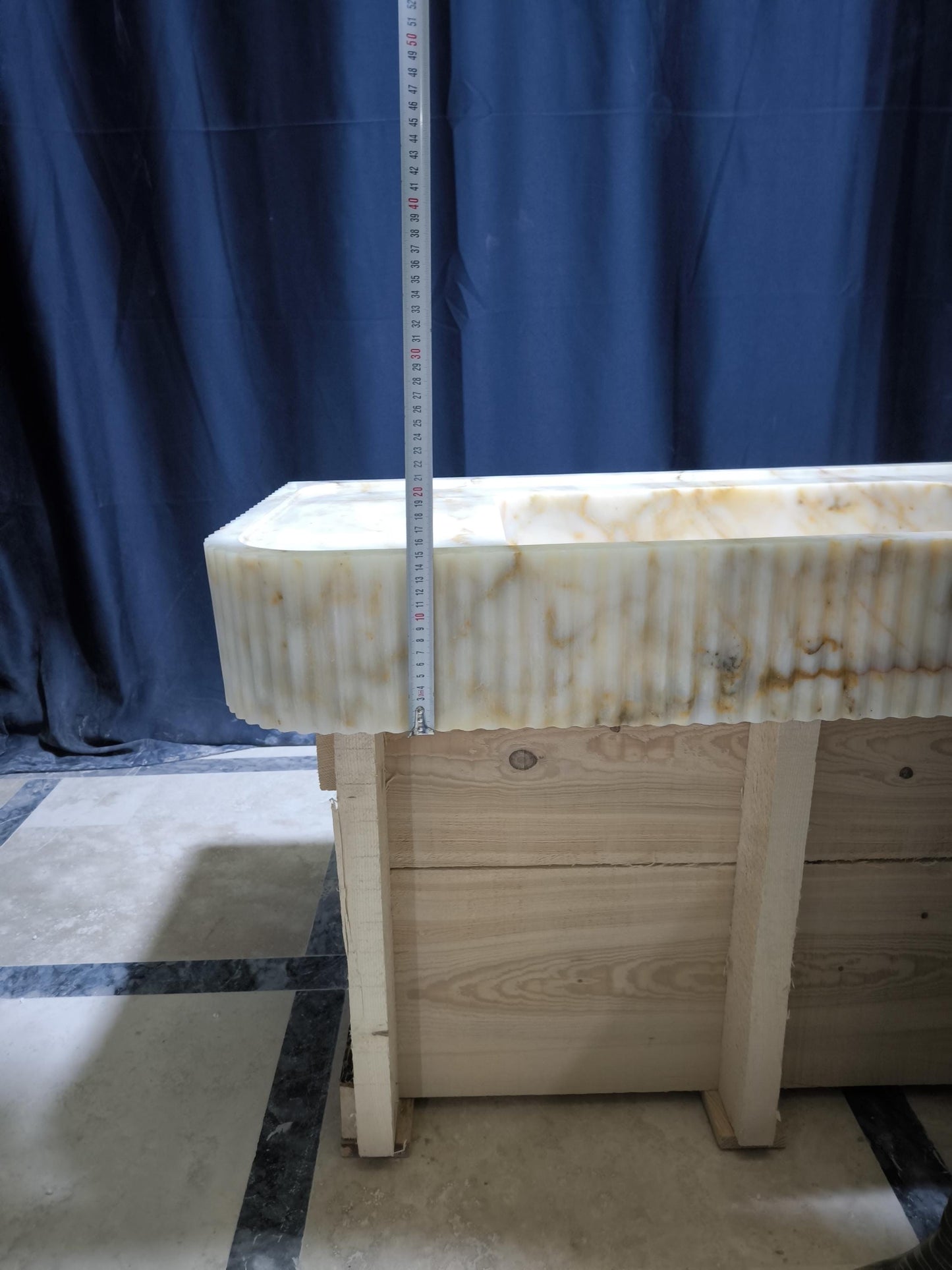 Calacatta Gold Marble Sink