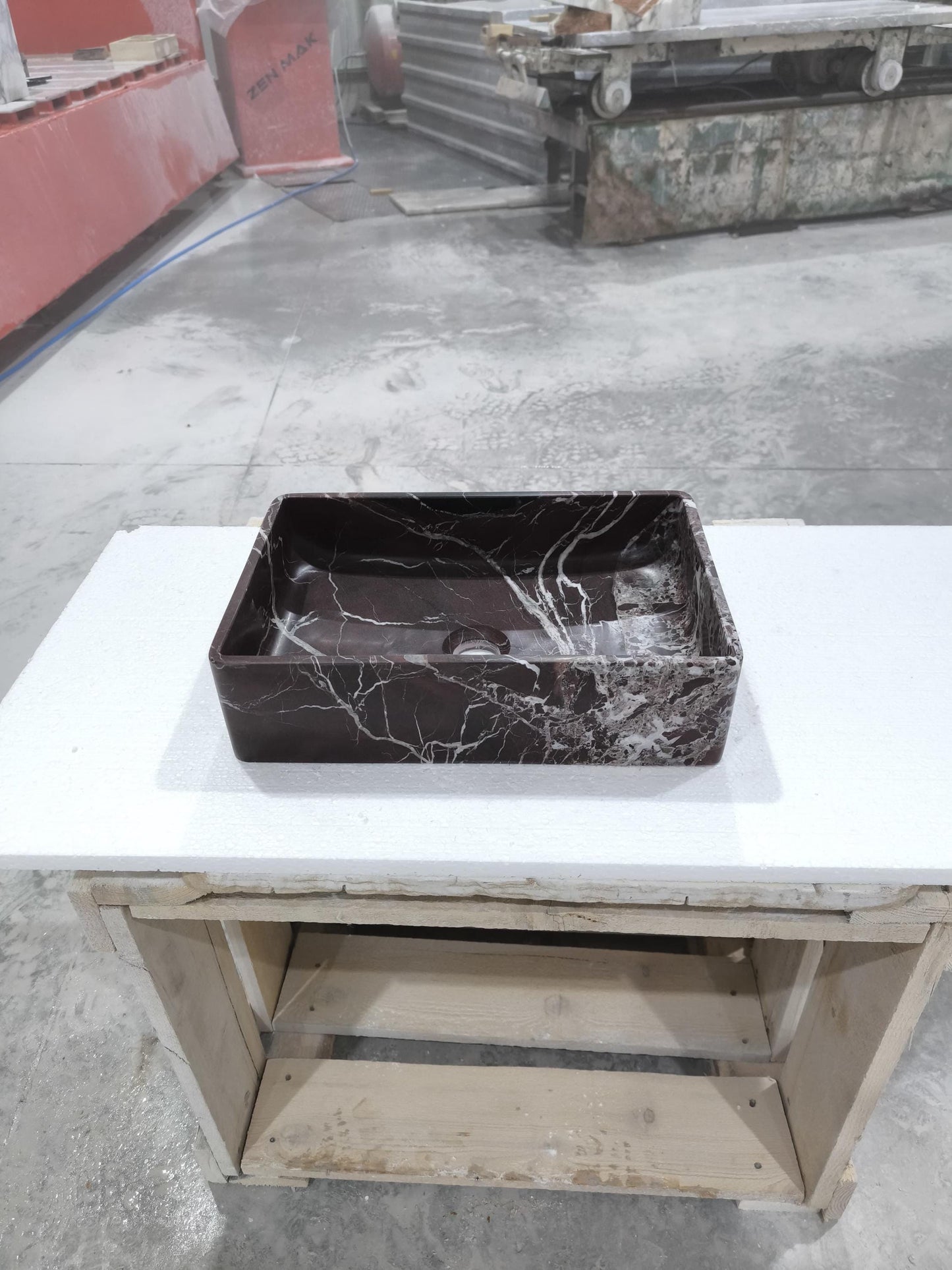 Rosso Levanto Marble Sink