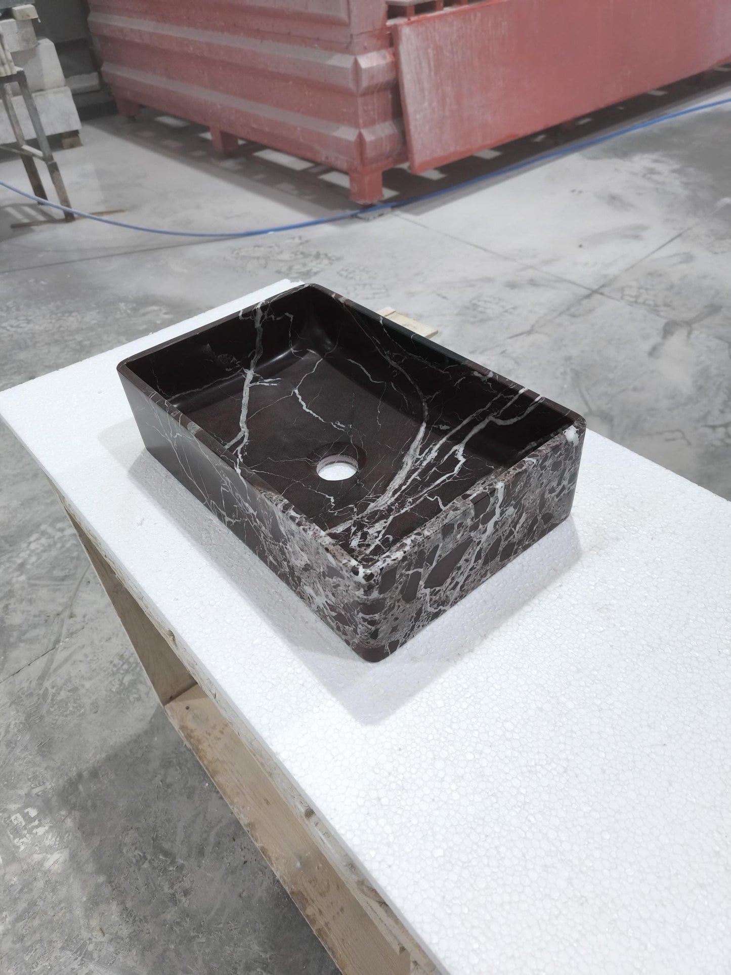 Rosso Levanto Marble Sink