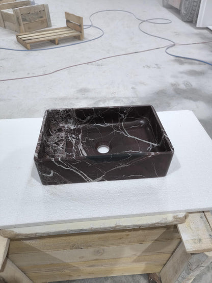 Rosso Levanto Marble Sink