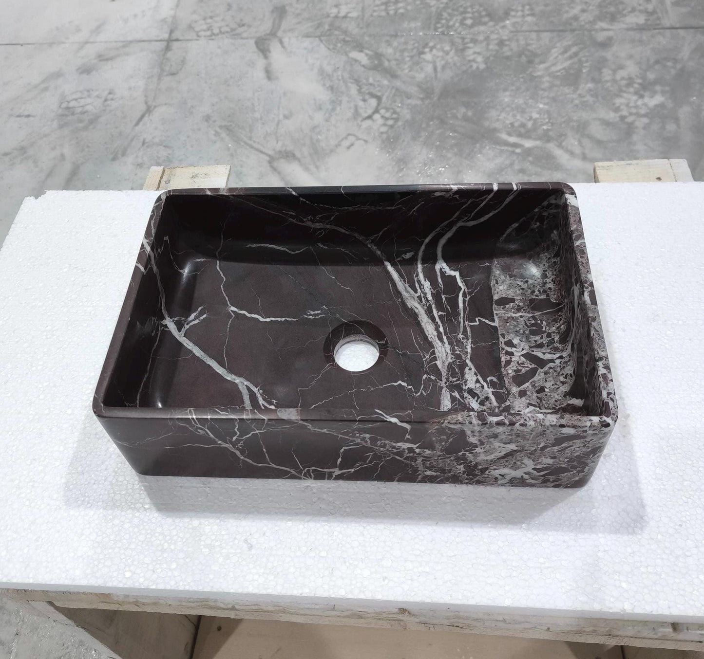 Rosso Levanto Marble Sink