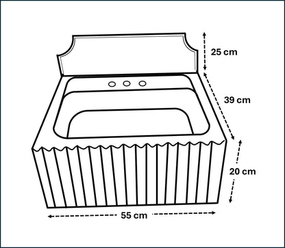 Calacatta Viola Marble Sink