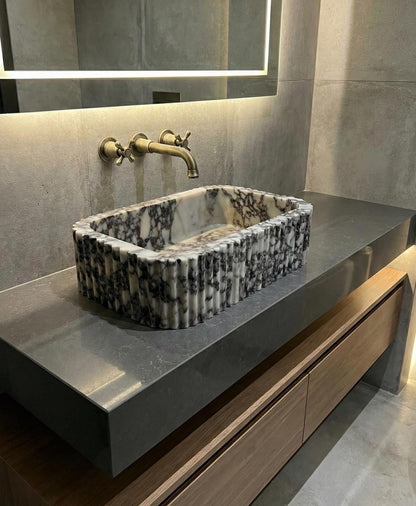Calacatta Marble Sink