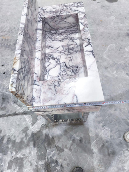 Lilac Marble Sink