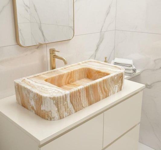 Onyx Marble Sink