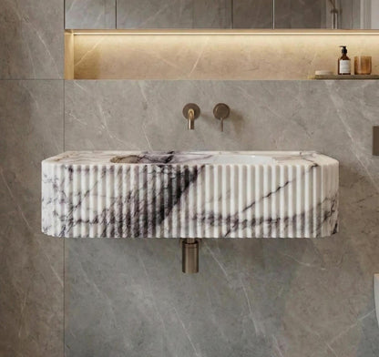 Lilac Marble Sink