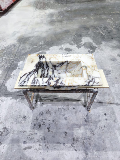 Calacatta Viola Countertop Sink