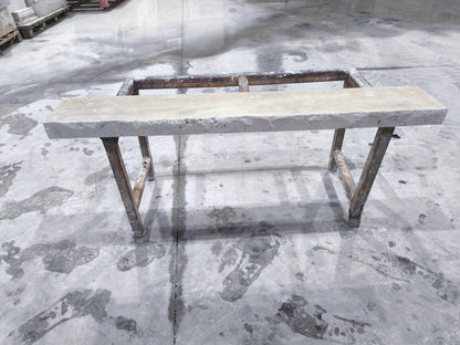 Natural Edge Travertine Shelf