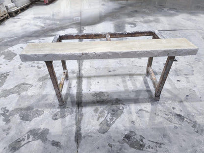 Natural Edge Travertine Shelf