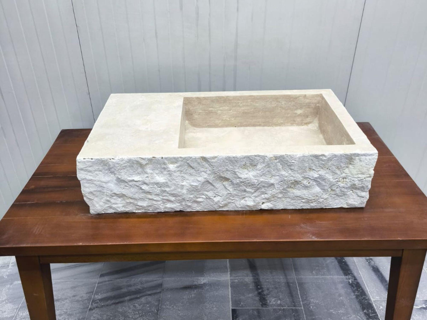 Travertine Marble Sink