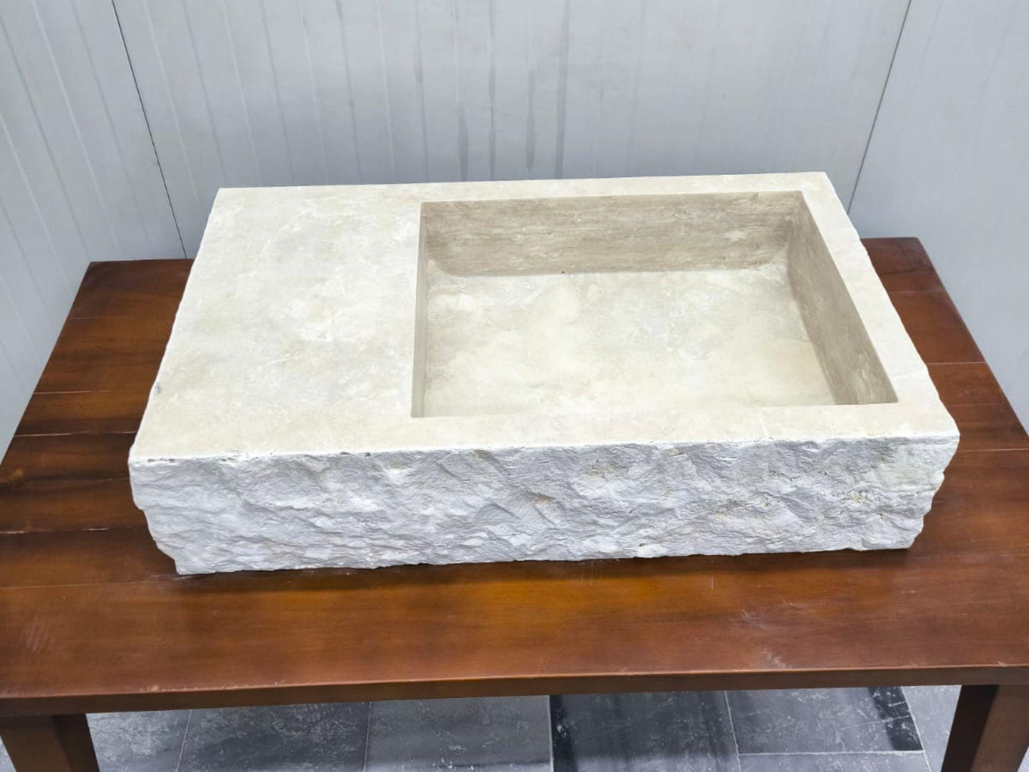 Travertine Marble Sink