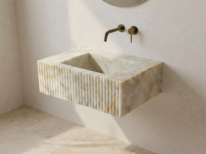 Calacatta Gold Marble Sink
