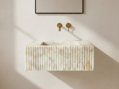 Calacatta Gold Marble Sink
