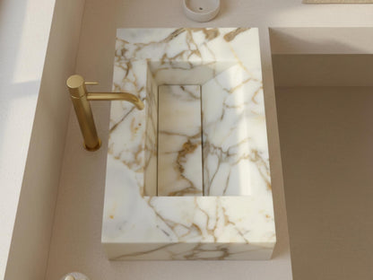 Calacatta Gold Marble Sink