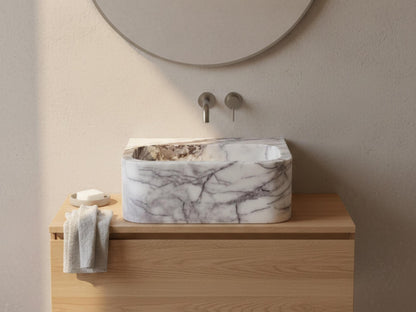 Lilac Marble Sink