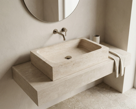 Travertine Sink